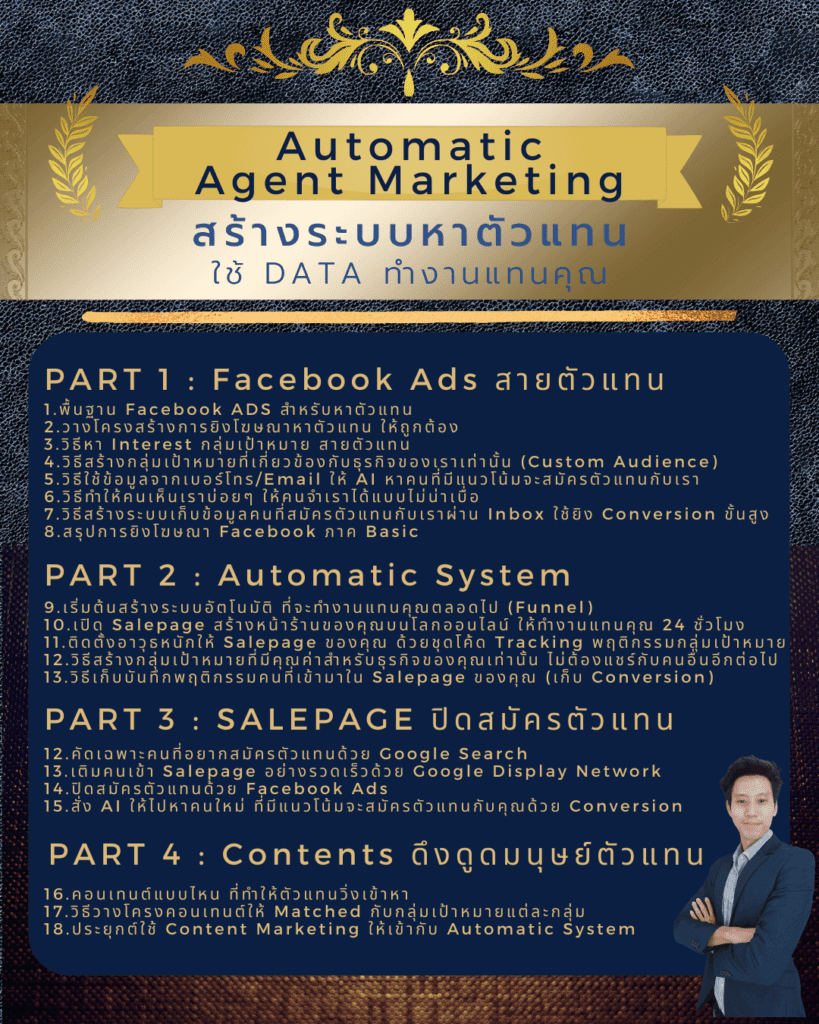 วิธีหาตัวแทนที่แม่ทีมไม่เคยสอนคุณ